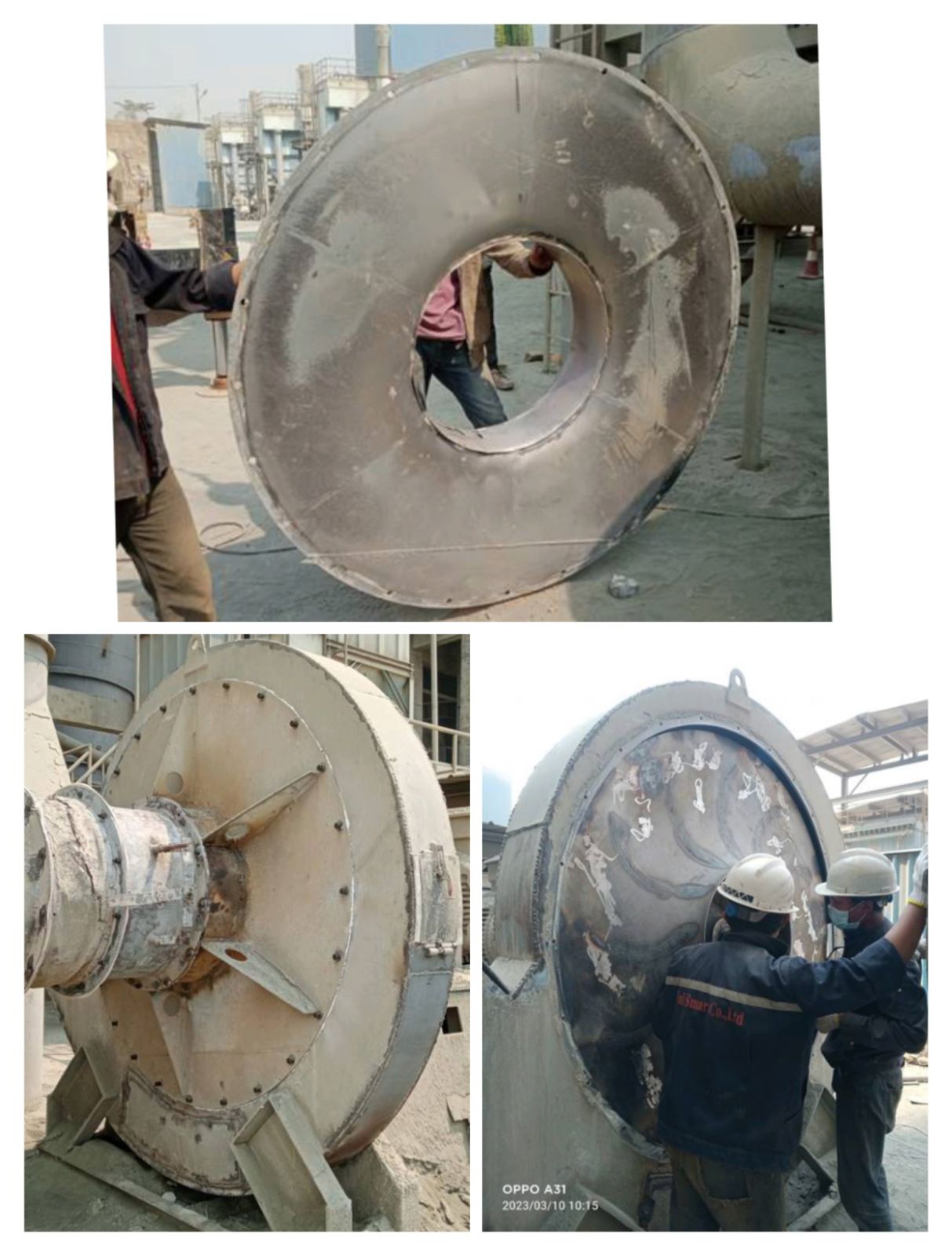 Fan Impeller Repairing & Manual Balancing 5