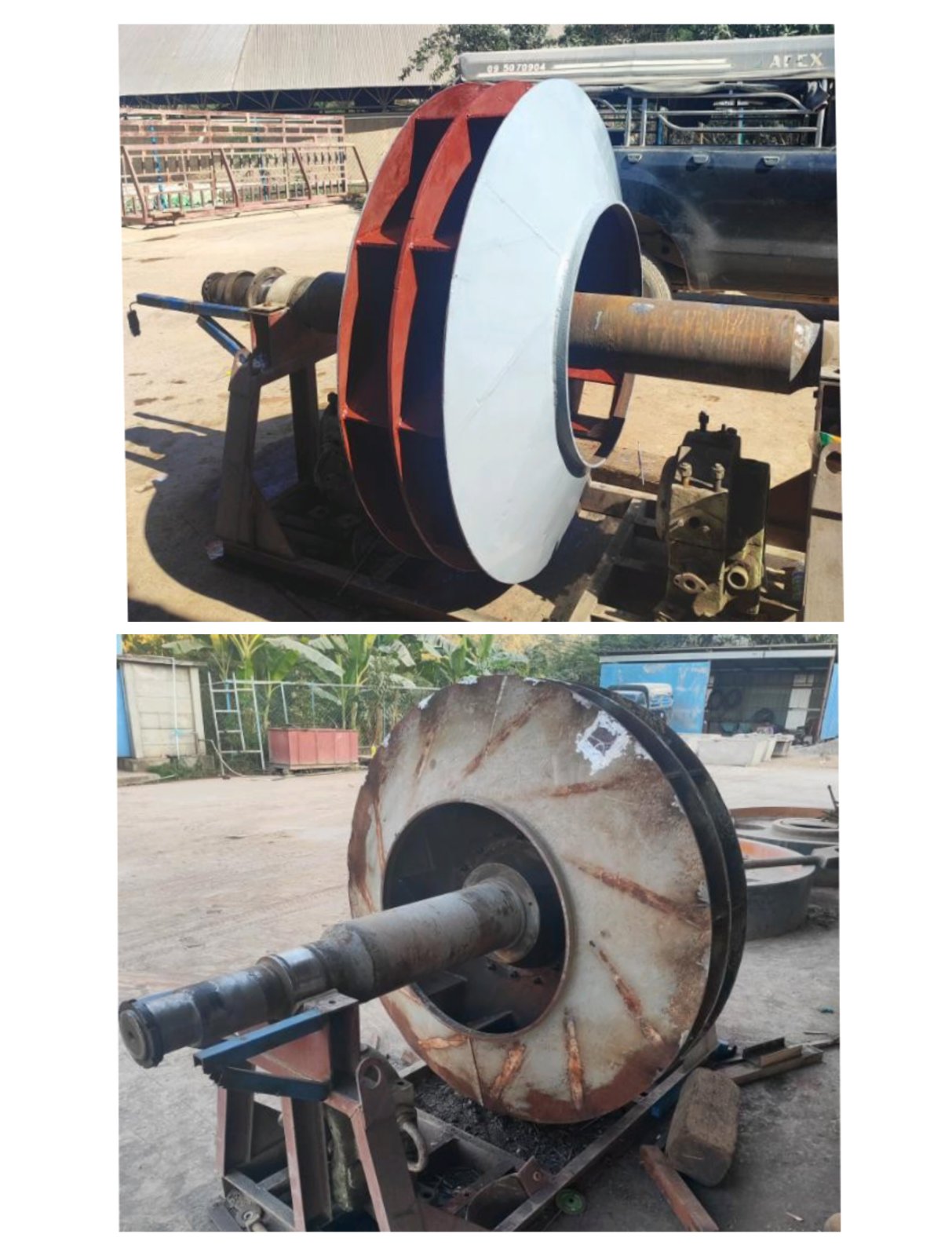 Fan Impeller and Shaft repairing 5